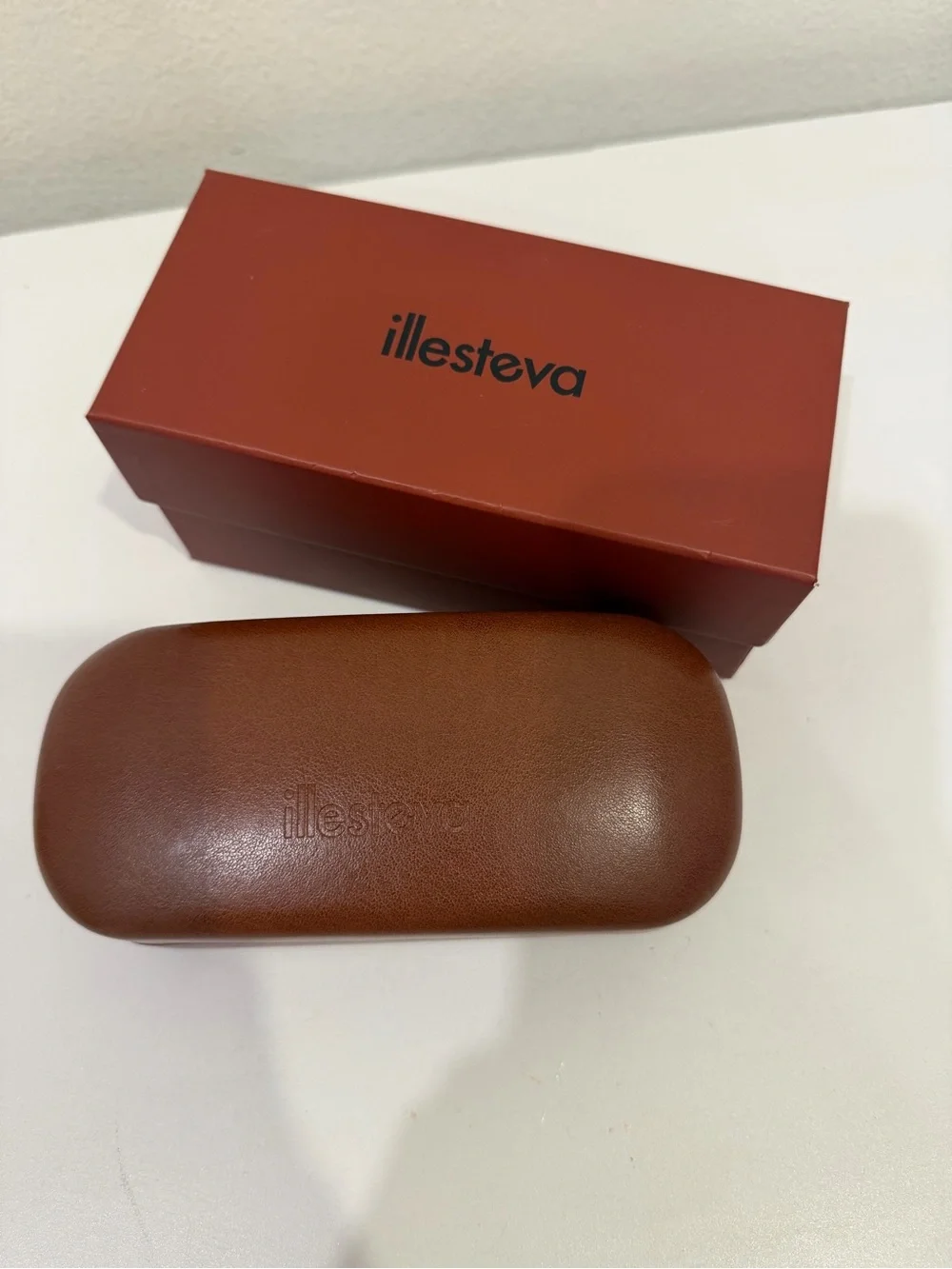 Illesteva Silver Frame Sunglasses with Blue Gradient Lenses